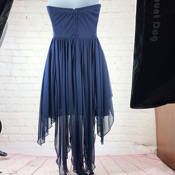 My Michelle sequin strapless handkerchief … - Picture 10 of 16